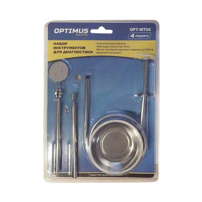 OPT-MT04 Набор магнитный 4 предмета в блистере OPTIMUS