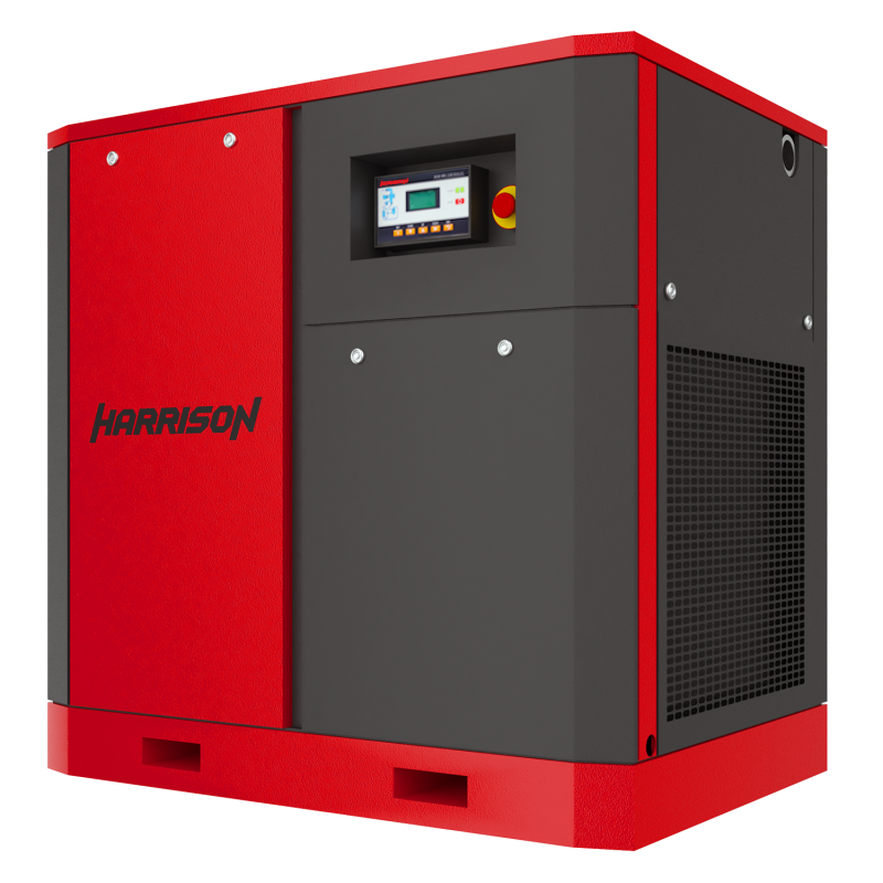 HRS-955600 Винтовой компрессор с прямым приводом Harrison: 5600 л/мин, 12 бар, 45 кВт