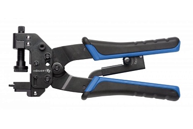 HOEGERT Пресс-клещи для кабелей, храповой механизм