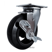 SCdb 42 Большегрузная поворотная колесная опора с тормозом ч.р. д100 (VILS)