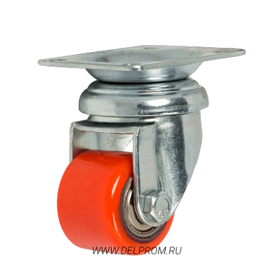 903035 TS Полиуретановая поворотная колесная опора д35 (VILS)