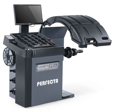 KraftWell PERFECTA KRW246E Балансировочный станок автоматический с сенсорным дисплеем 21,5"