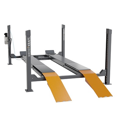 WDK-541N Четырехстоечный автомобильный подъемник, г/п 5.5 т Wiederkraft 
