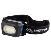 Фонарь светодиодный, налобный, 1 Led COB, 3,7 В KING TONY 9TA522