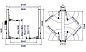 TS-4MR Подъемник 2-хст. г/п 4 тонны с проставками, съем-ручка с одной колонны