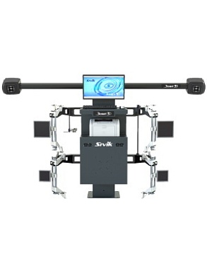 М2ПС Сивик Стенд регулировки углов установки колес Зенит-3D комплектация М2КС (ямный, с консолью)