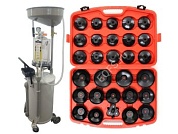 Комплект: Маслосборник TS-2097 + ES-0903 Набор съемников масляных фильтров