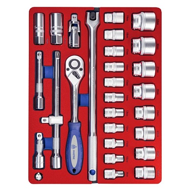 Набор торцевых головок ложемент МАСТАК 5-004228