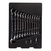 KING TONY Набор комбинированных ключей с трещоткой, ложемент, 15 предметов KING TONY 9-102A15MR