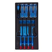 KING TONY Набор для демонтажа сальников и колец, ложемент, 9 предметов KING TONY 9-30909AYV