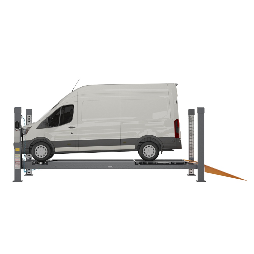 WDK-541N Четырехстоечный автомобильный подъемник, г/п 5.5 т Wiederkraft 