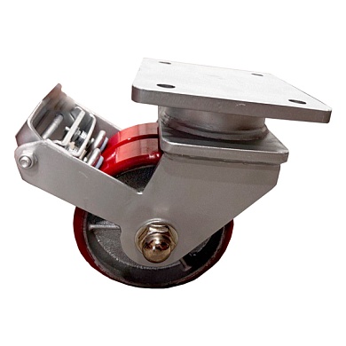 FCp 63 MAX-2 TW Сверхбольшегрузная сдвоенная неповоротная колёсная опора, полиуретан, г/п 1350 кг, д. 150 (VILS)