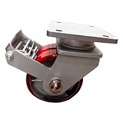 FCp 63 MAX-2 TW Сверхбольшегрузная сдвоенная неповоротная колёсная опора, полиуретан, г/п 1350 кг, д. 150 (VILS)