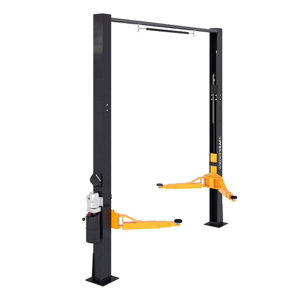 WDK-525 WiederKraft Подъемник гидравлический 2х стоечный с верхн. синх.