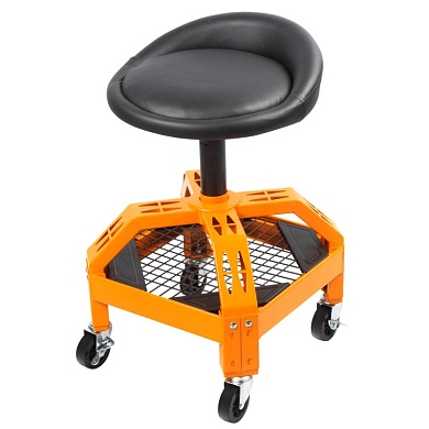 WDK-86016 Стул рабочий для автослесаря с лотком для инструмента