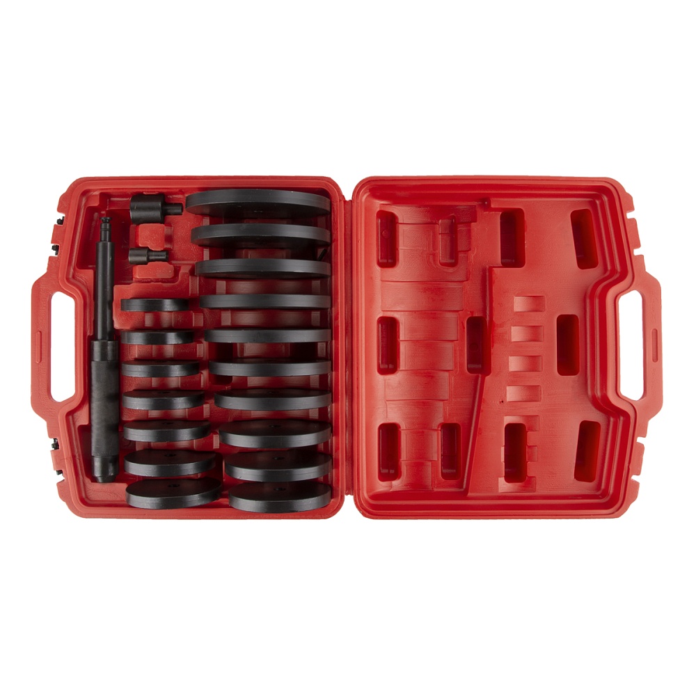 WDK-214900 Набор оправок для выпрессовки и запрессовки подшипников, втулок, сальников.  21 пр. Wiederkraft