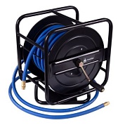 Шланг пневматический 10х15 мм, 20 м, на открытой катушке, ПВХ композитный, резьба 1/4" МАСТАК 684-10120HR