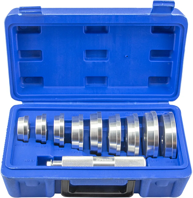 Набор оправок для установки подшипников, сальников, 10пр.