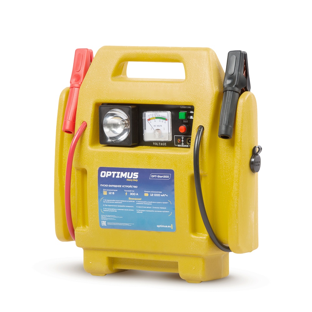 OPT-Start300 Пусковое устройство 2в1 с компрессором для подкачки колес OPTIMUS