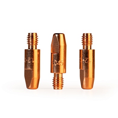 Наконечник гор. п/а M6, d.1,2 мм L28 (тело 8) E-Cu (3шт в упаковке)