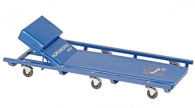 Лежак подкатной с подъемным подголовником NORDBERG N30C4