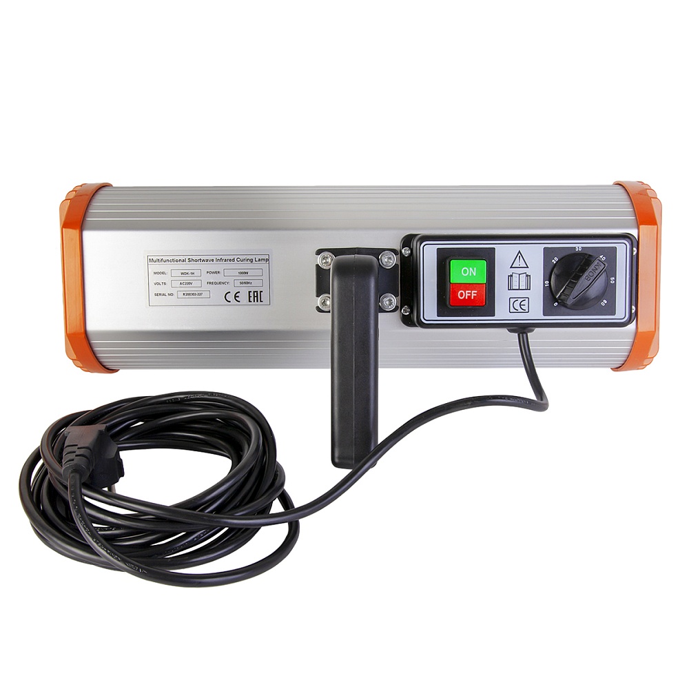 WDK-1H Однокассетная ИК сушка для ручного применения, 1 лампа