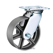 SCds 63 Большегрузная чугунная поворотная колесная опора д.150 (VILS)