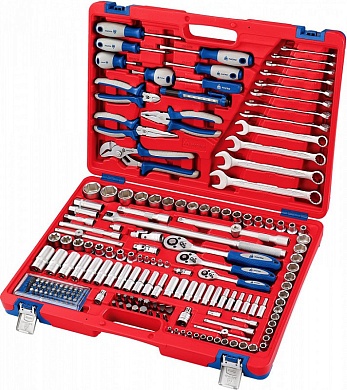 01-174C МАСТАК Универсальный набор инструментов 174 предмета